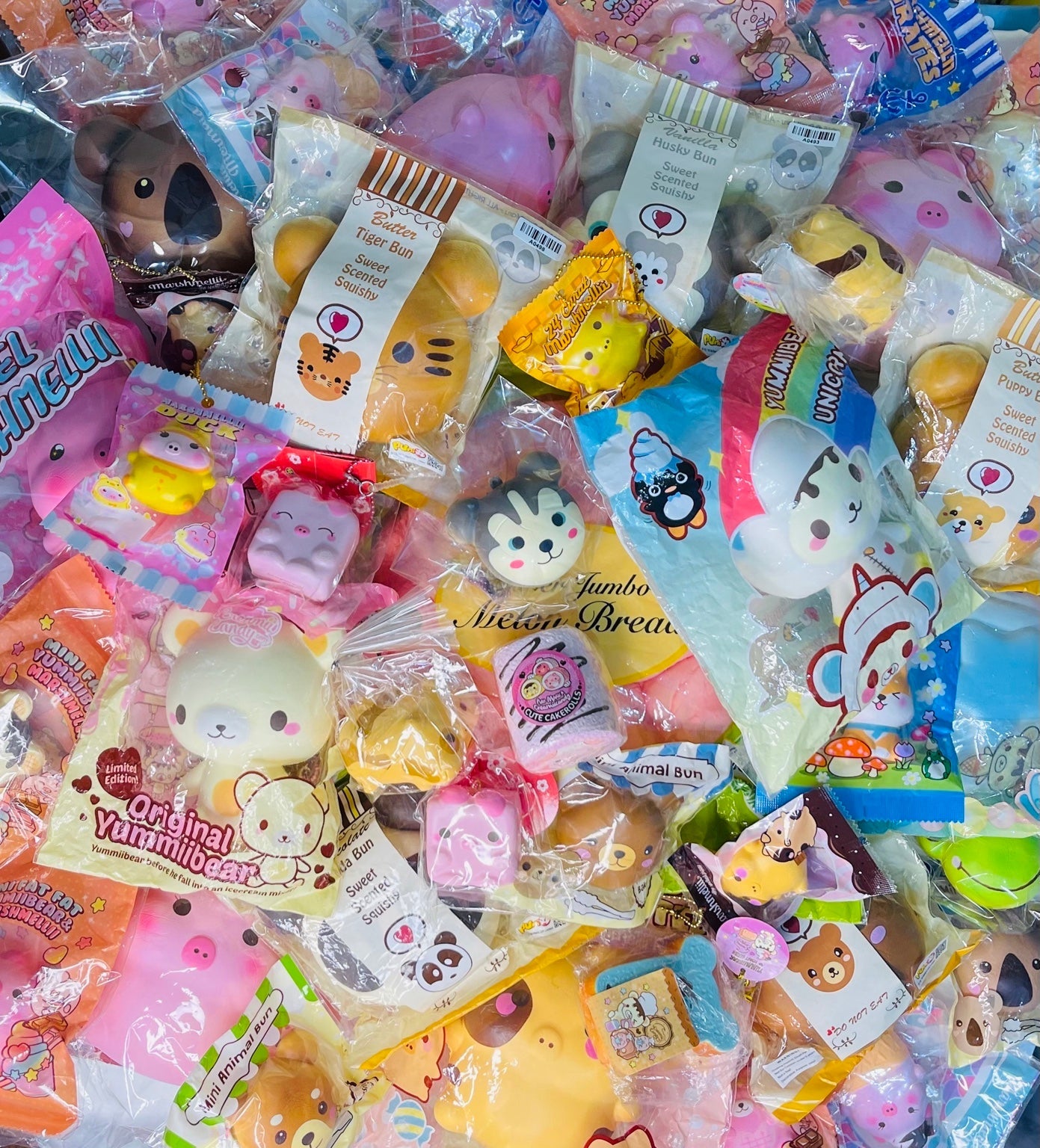 Puni Maru squishy collection with cute scented slow rising squishy toys