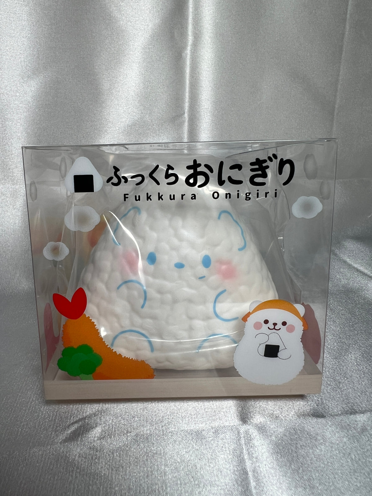 iBLOOM Fukkura Onigiri Puchi vanilla scented squishy