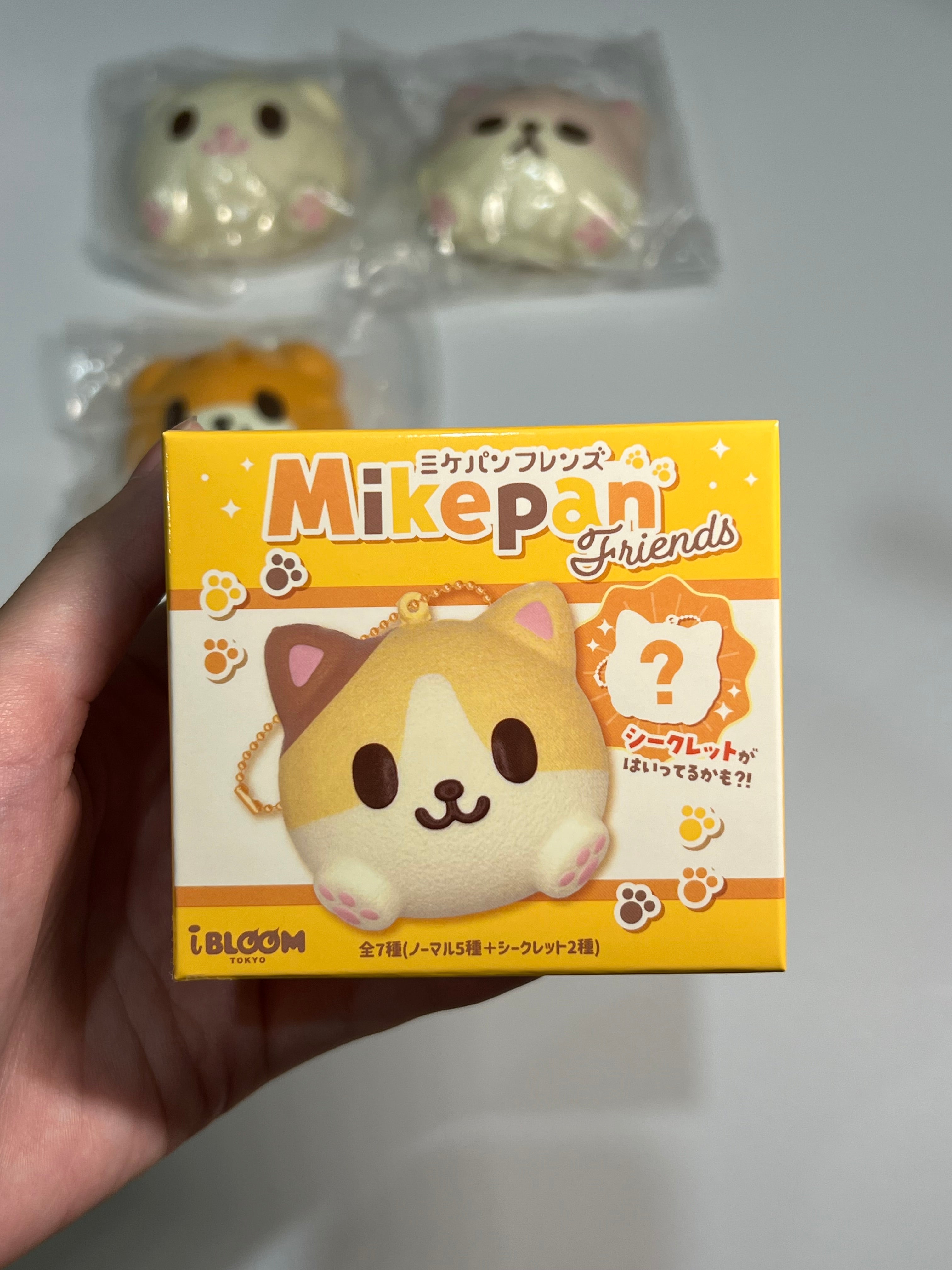 iBLOOM Mikepan Friends 貓咪 麵包 軟軟 盲盒 慢回彈