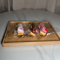 2014 Sanrio Hello Kitty Lovely Sweets Eclair Squishy in white chocolate and pink