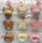 Rare The Bears' School Squishy Sweets Mascot Donut Cream Puff Cream Sandwich
