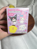 NIC Sanrio squishy keychains Kuromi My Melody Cinnamoroll Pompompurin Pochacco Hangyodon