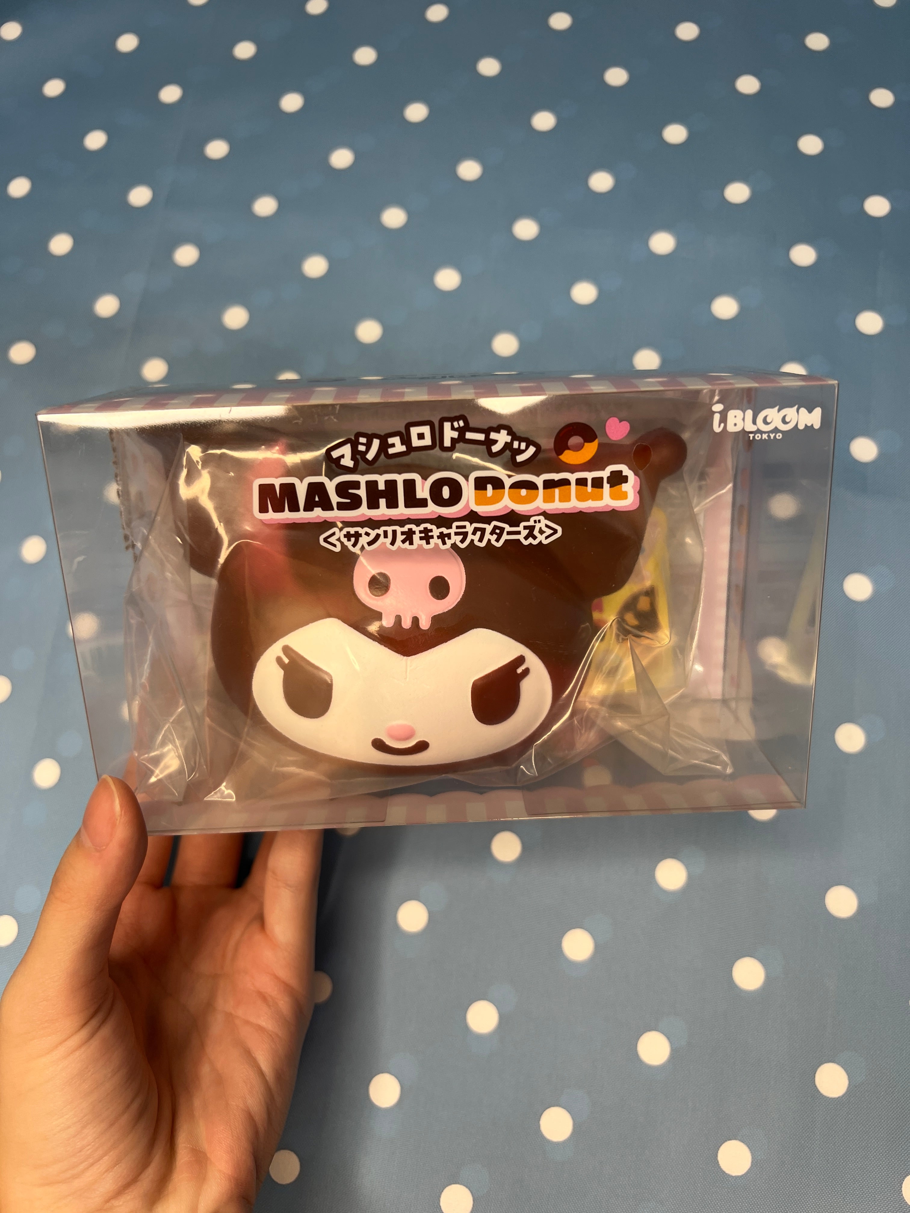 iBLOOM Sanrio Characters Mashlo Donut Squishy – Scented Slow Rising