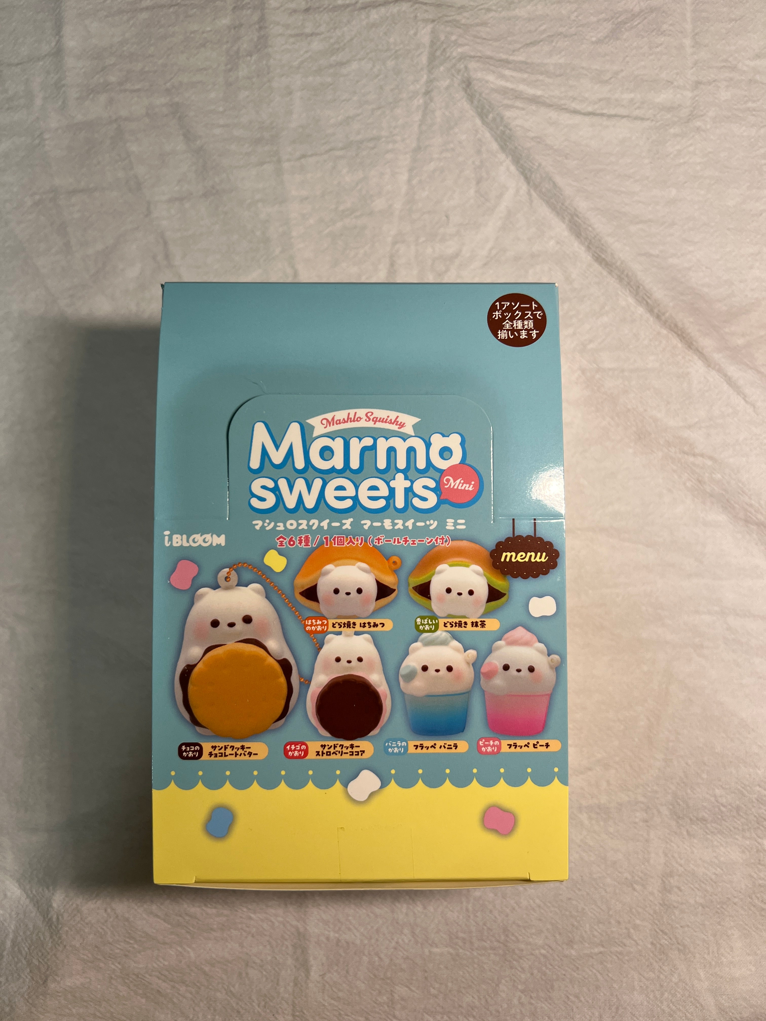 i-BLOOM Marmo Sweets Mini Squishy – Full Set or Choose Your Design