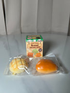 BLOOM Mashlo Squishy Bread Series Mini Andes Melon Bread and Cream Bread