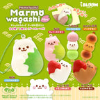 ibloom 日本 正版 marmo小白熊 迷你 日式 和菓子 吊飾 驚喜盲盒 squishy 軟軟 捏捏 慢回彈 禮物
