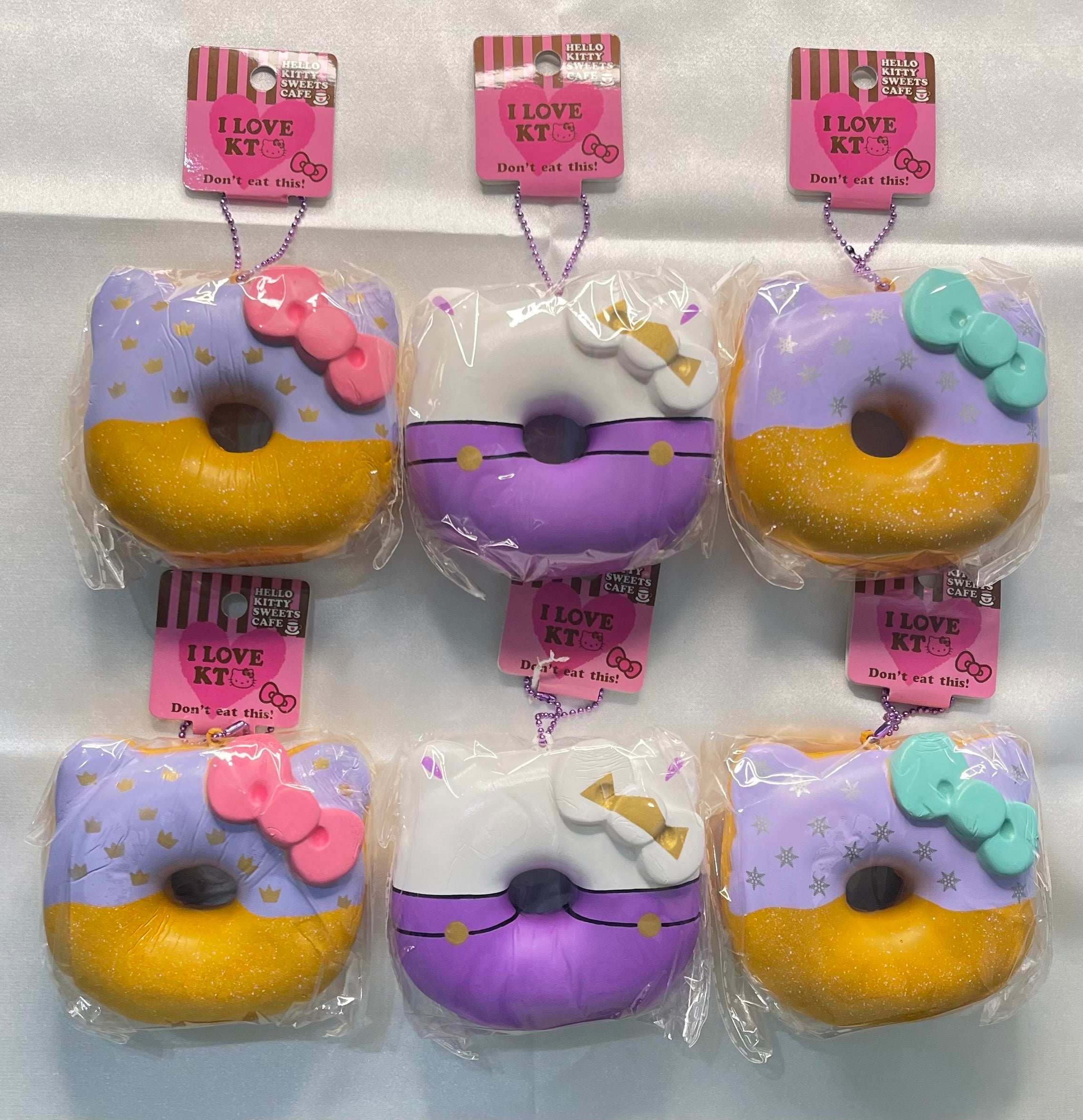 Rare 2018 Hello Kitty Donut Squishy Sanrio Sweets Cafe collection