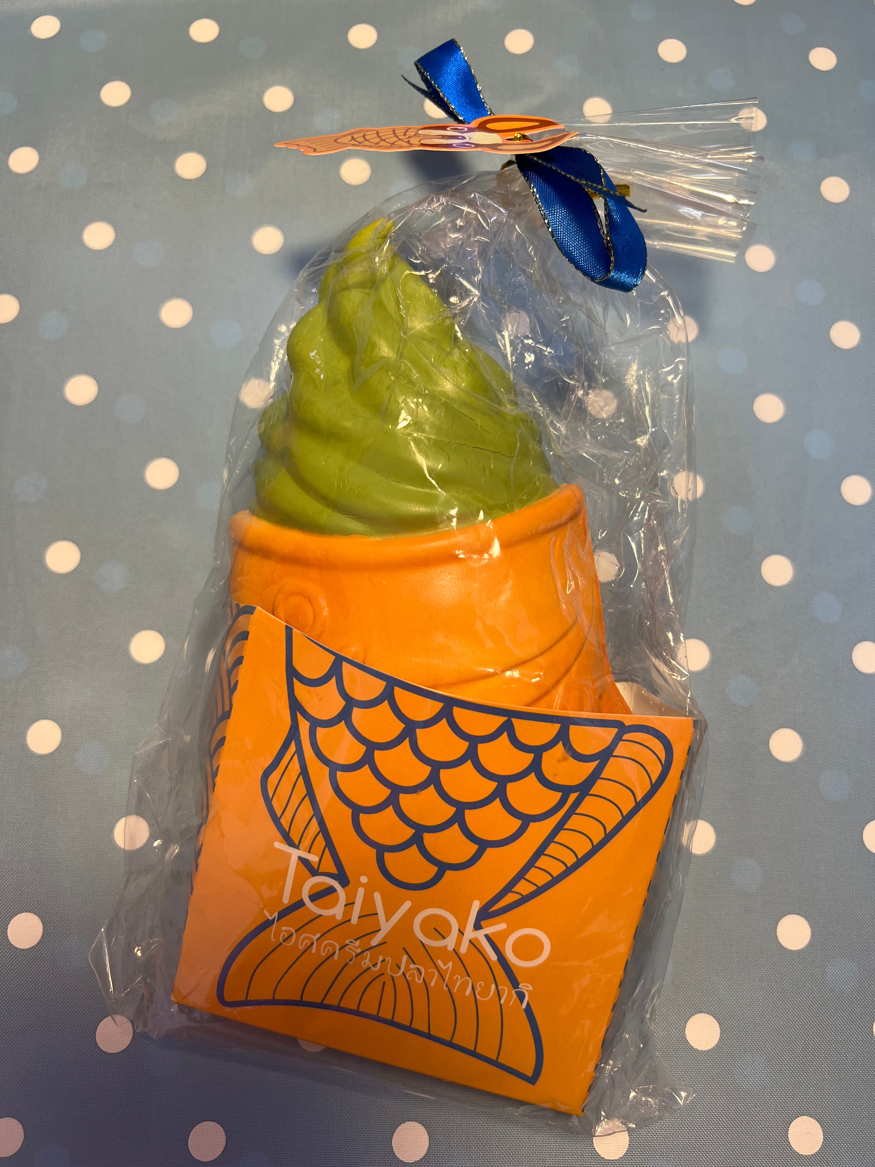 CHAWA Taiyako Rare Discontinued Ice Cream Taiyaki Squishy | Original Packaging Collectible