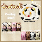 香港 Cowieroll ［包裝瑕疵款］超稀有 立體 牛牛造型 瑞士捲 蛋捲 squishy 軟軟 捏捏 慢回彈 舒壓