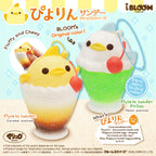 i-BLOOM 2026 日本限定 名古屋 人氣 甜點 Piyorin 小雞 聖代 Squishy 吊飾