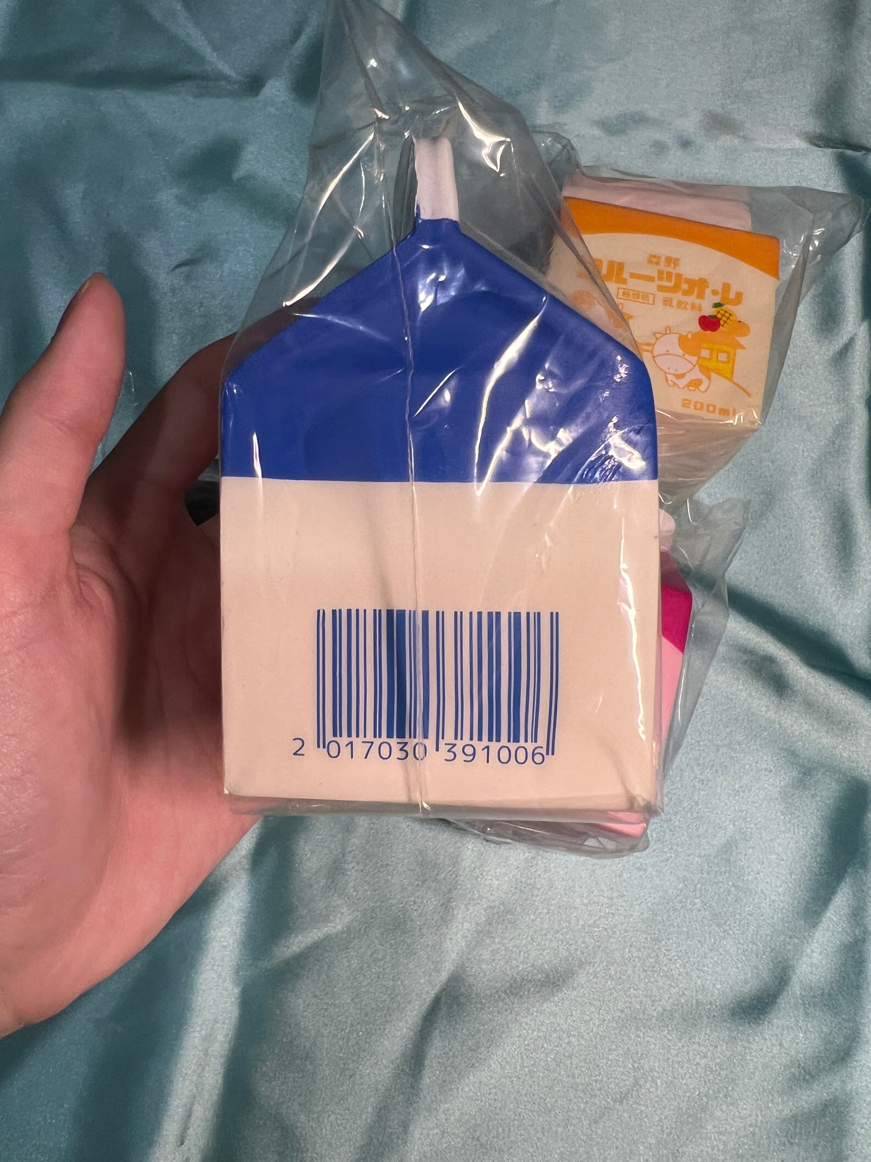 Rare iBLOOM Morino Milk Carton Squishy by Gyutto | Japanese Kawaii Squishy Collectible