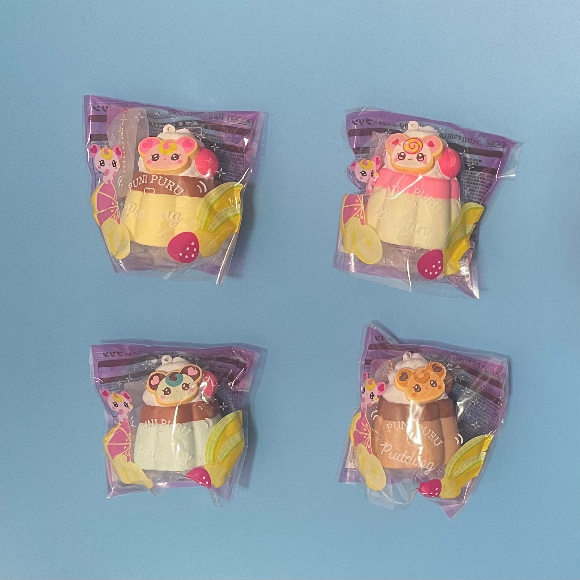 iBLOOM Puni Puru Pudding 布丁 捏捏｜日本 正版 可愛 軟軟 玩具