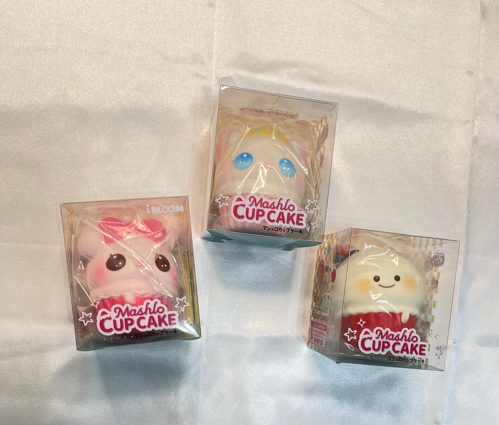 iBLOOM Mashlo Cupcake Savon Angel Cat Squishy