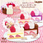 iBLOOM Big Strawberry Shortcake Blueberry Cake Squishy – Marmo Bear