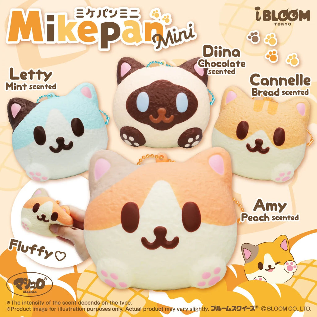 iBLOOM Mikepan Mini Squishy | Scented Cat Bread Squishy