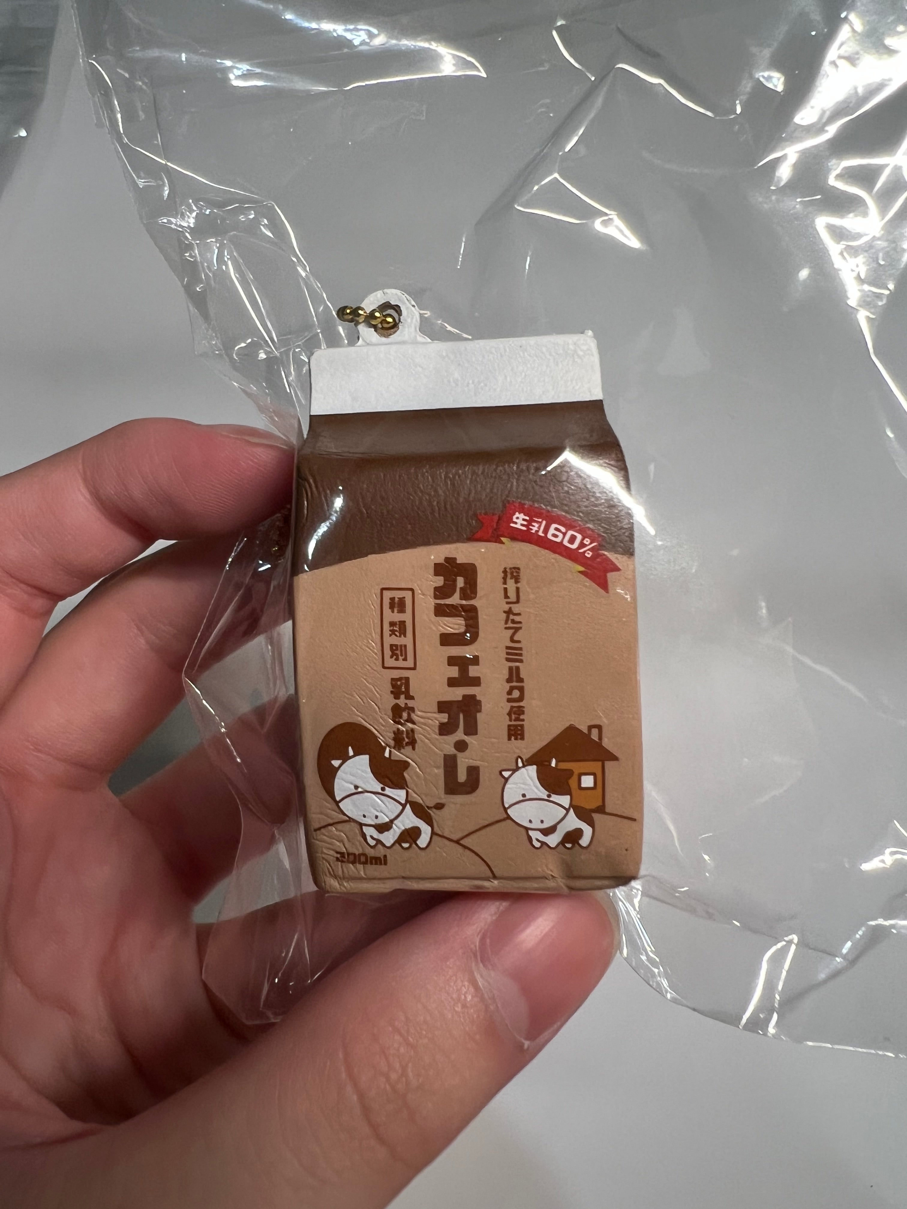 BLOOM Mini Milk Carton Squishy Vol.3 迷你 牛奶盒 捏捏 吊飾｜日本 稀有 軟軟 鑰匙圈