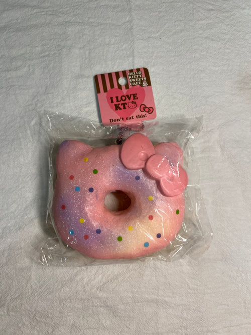 2016 Sanrio Hello Kitty pink donut squishy