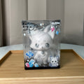 i-BLOOM Kon Diamond white Jewel Fox squishy toy from Funwari Forest Friends