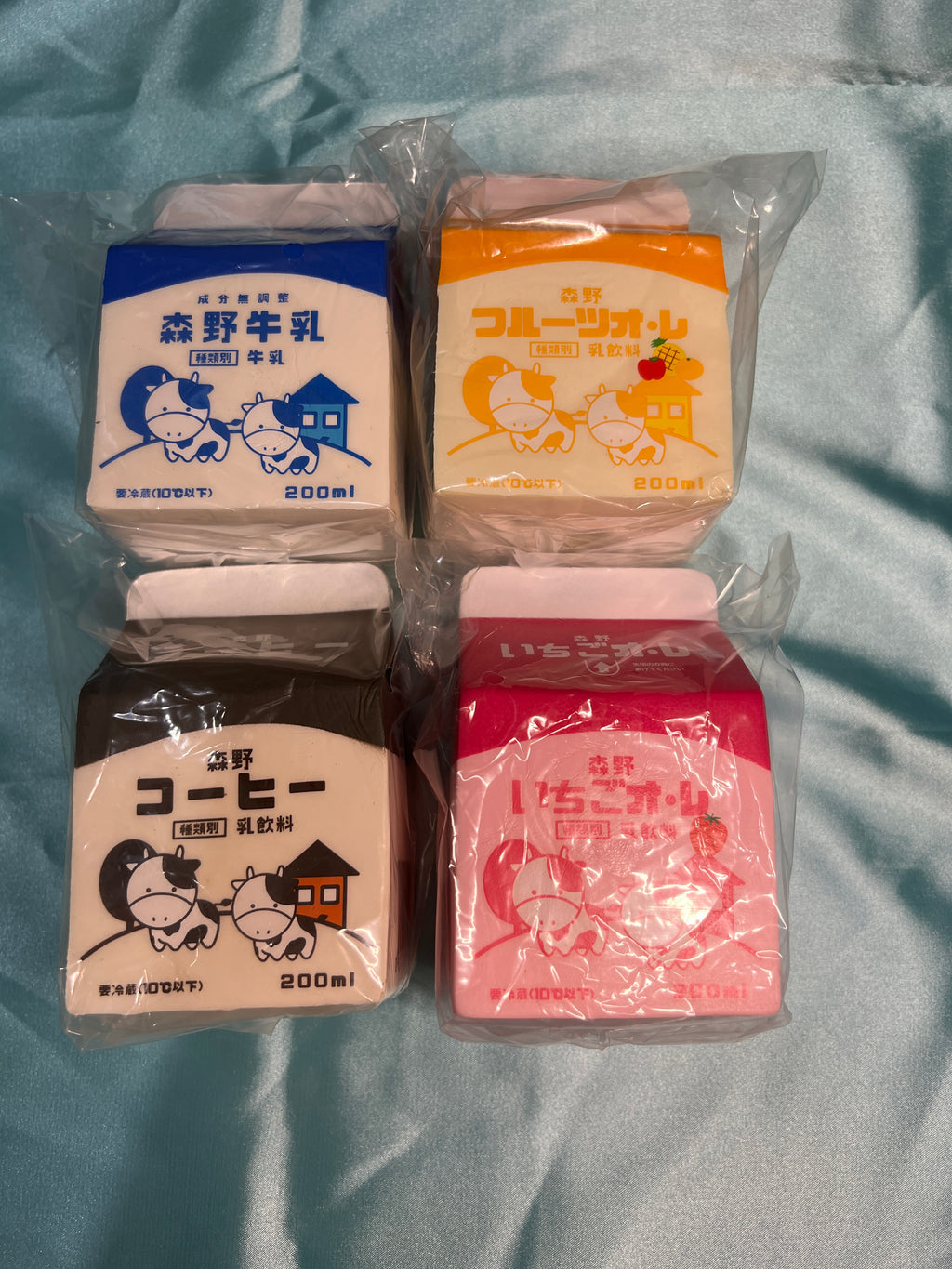 Rare iBLOOM Morino Milk Carton Squishy by Gyutto | Japanese Kawaii Squishy Collectible