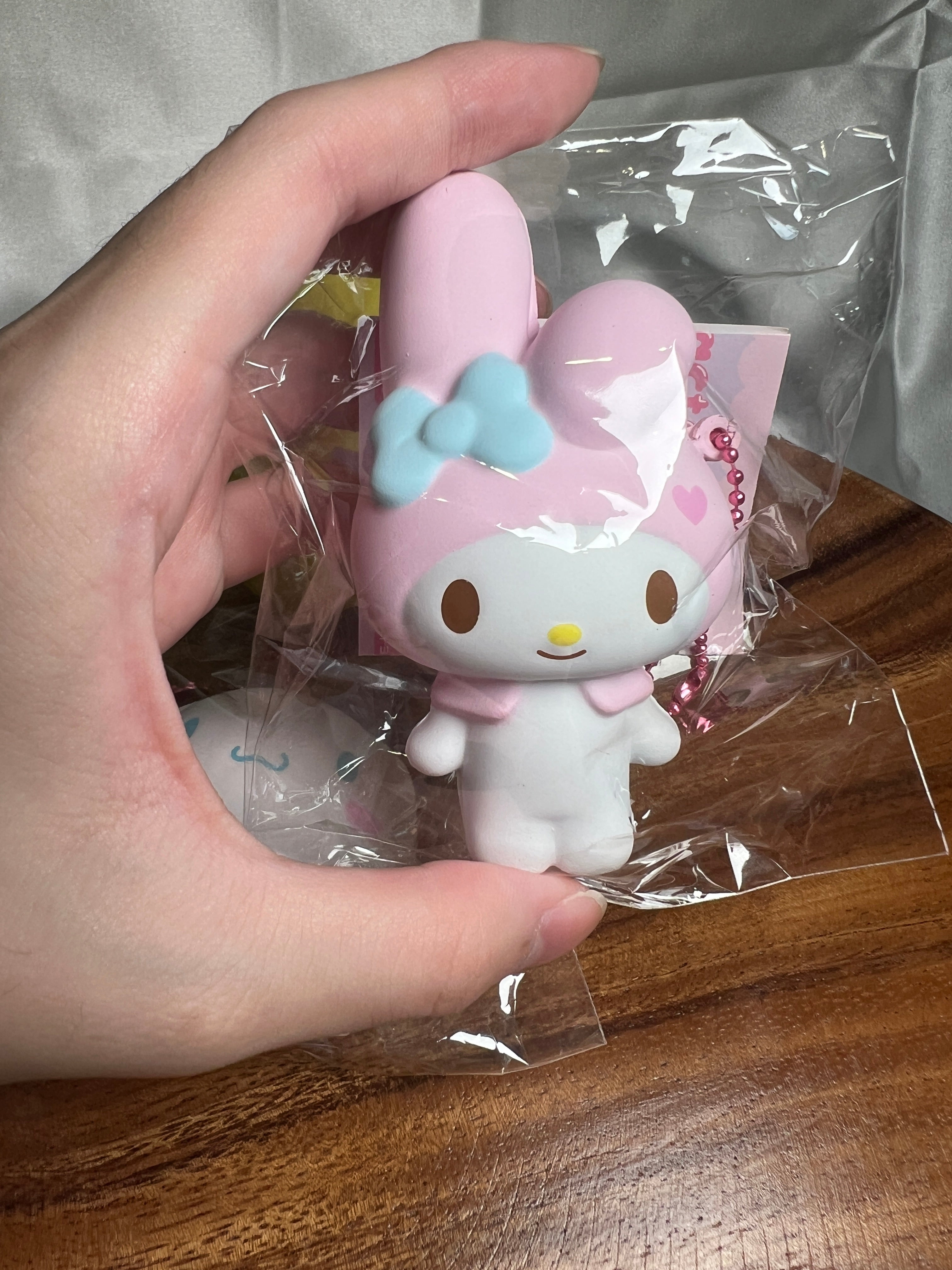 Rare Sanrio Characters squishy keychain set by NIC – complete 6-piece collection