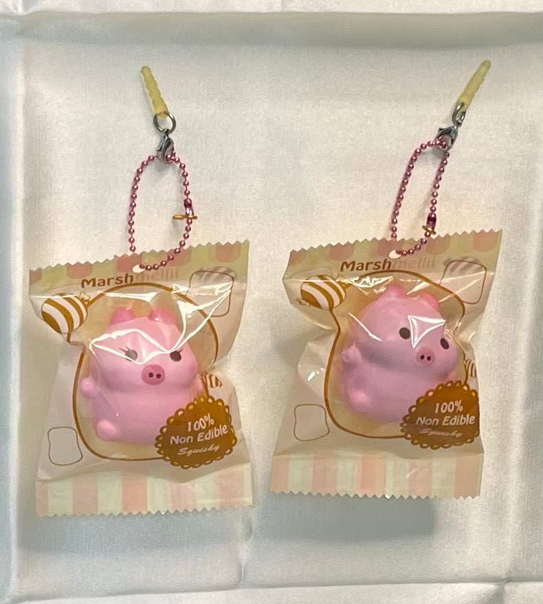 2016 Puni Maru x Creamiicandy Marshmellii Pig Squishy Set – Boy & Girl