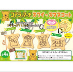 lotte 日本 正版 可愛 仿真食物 樂天 小熊餅乾 吊飾 squishy 軟軟 捏捏 慢回彈 交換禮物