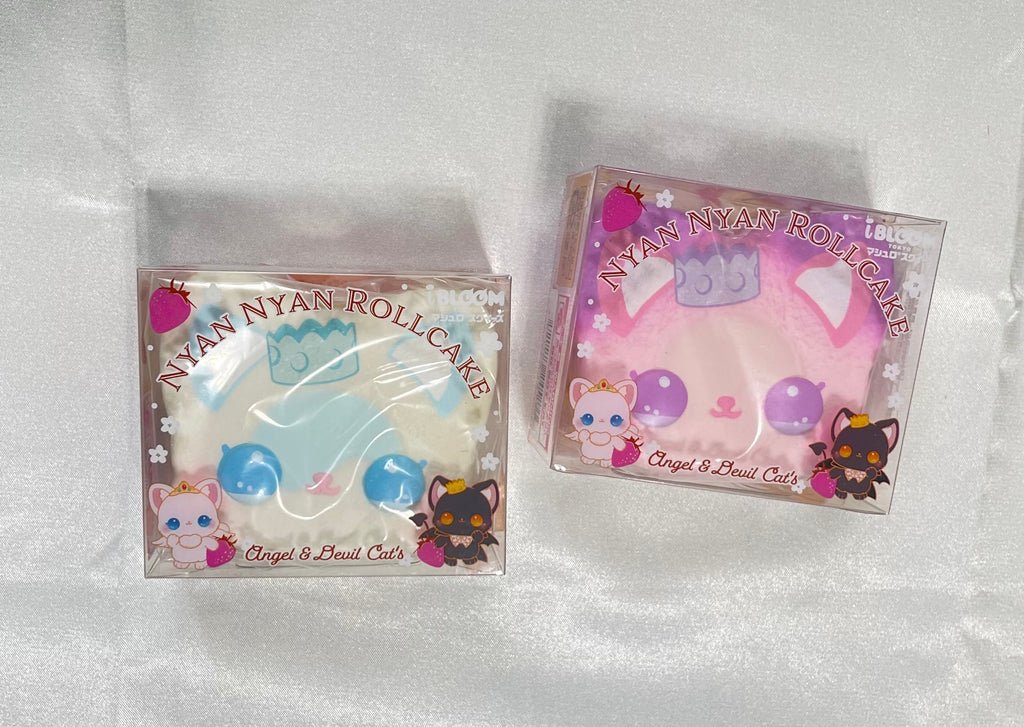 iBLOOM Nyan Nyan Roll Cake Devil Cat Squishy | Choose Style