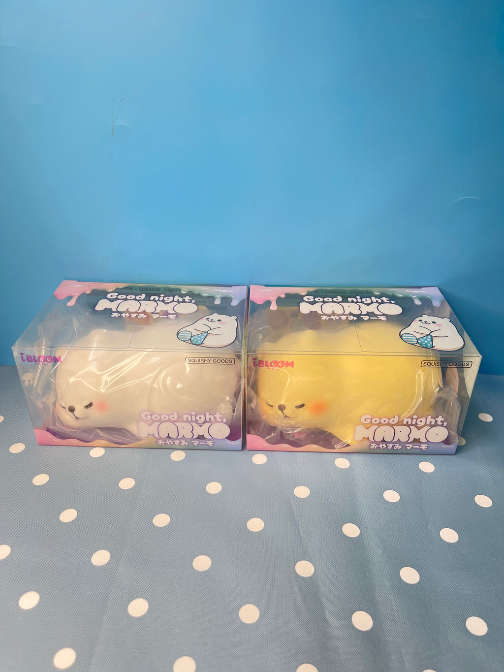 iBLOOM Goodnight Marmo Squishy | Marshmallow Scented Sleeping Marmo