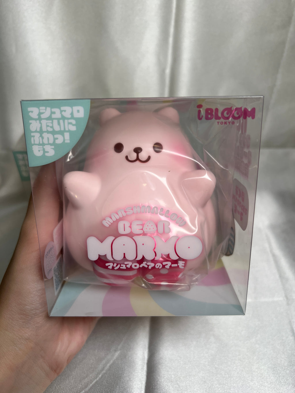 iBLOOM Marmo Sakura pink Marshmallow Bear cherry scented squishy