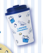 日本 Lawson 50週年 紀念 一番賞 Sanrio 聯名 大耳狗 隨行杯 環保杯 大眼蛙 保鮮盒