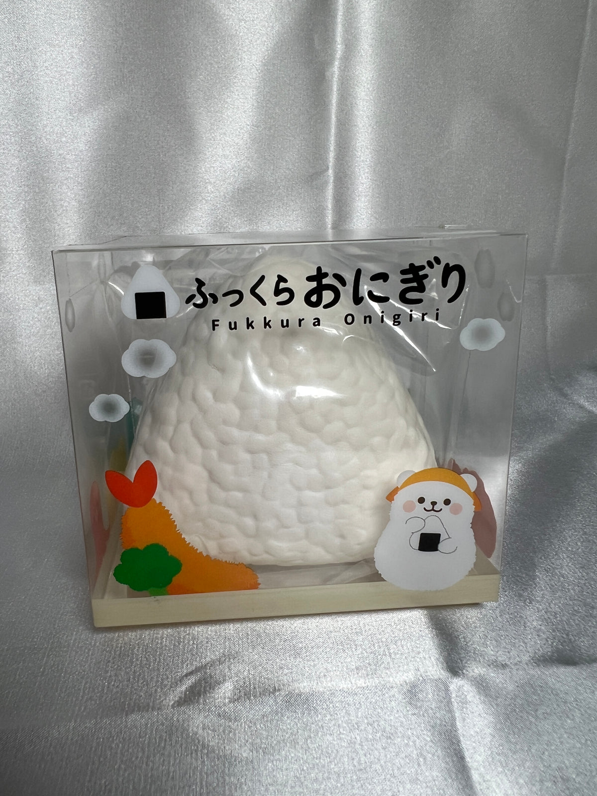 iBLOOM Fukkura Onigiri Salt Onigiri vanilla scented squishy