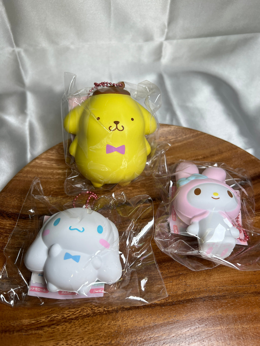 NIC Sanrio Characters Squishy Mascot 2 full set of 6 collectible squishies
