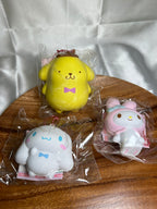 NIC Sanrio Characters Squishy Mascot 2 full set of 6 collectible squishies