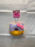 2018 Hello Kitty Donut Squishy Royal Brown pink bow Sanrio NIC