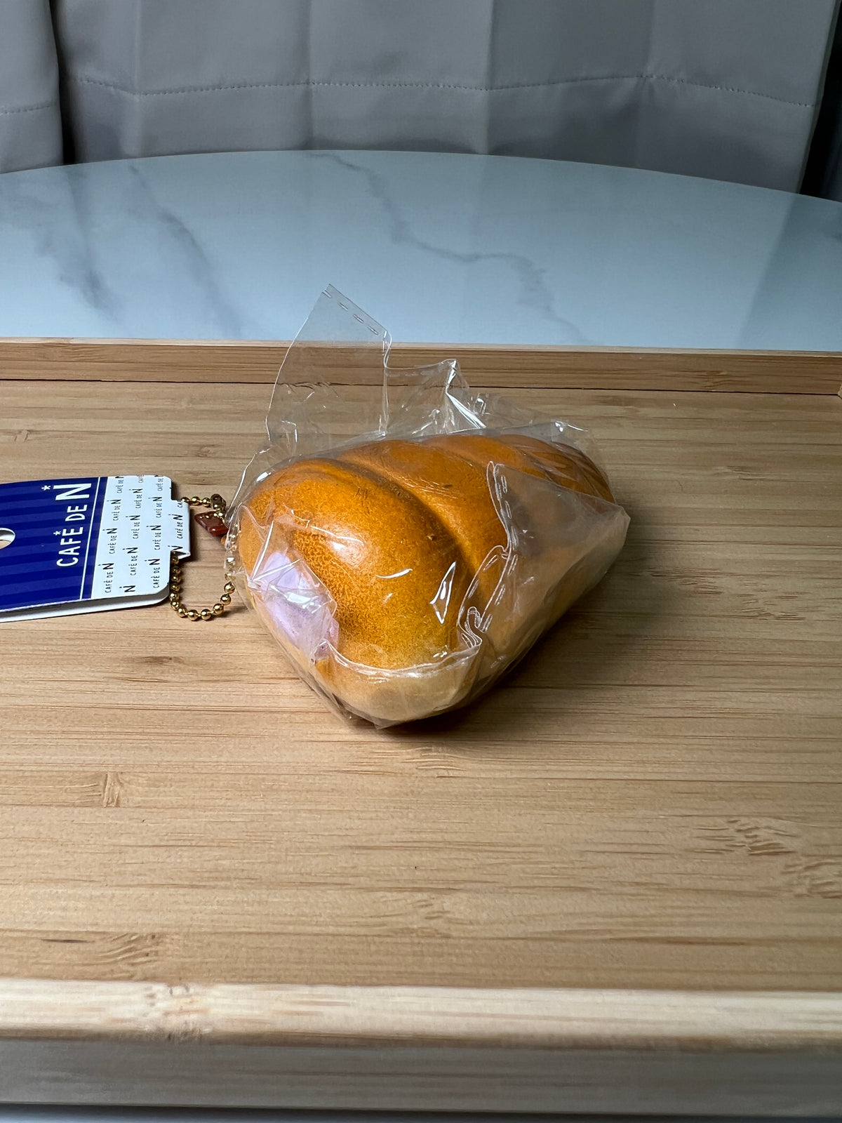 Cafe de N Strawberry Cornet Bread Squishy rare NIC Japanese collectible