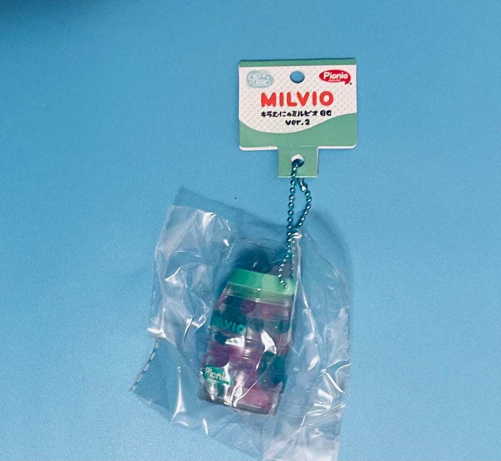 Picnic MILVIO BC Ver. 2 Yogurt Drink Bottle Squishy Charm｜Rare Japanese Squishy