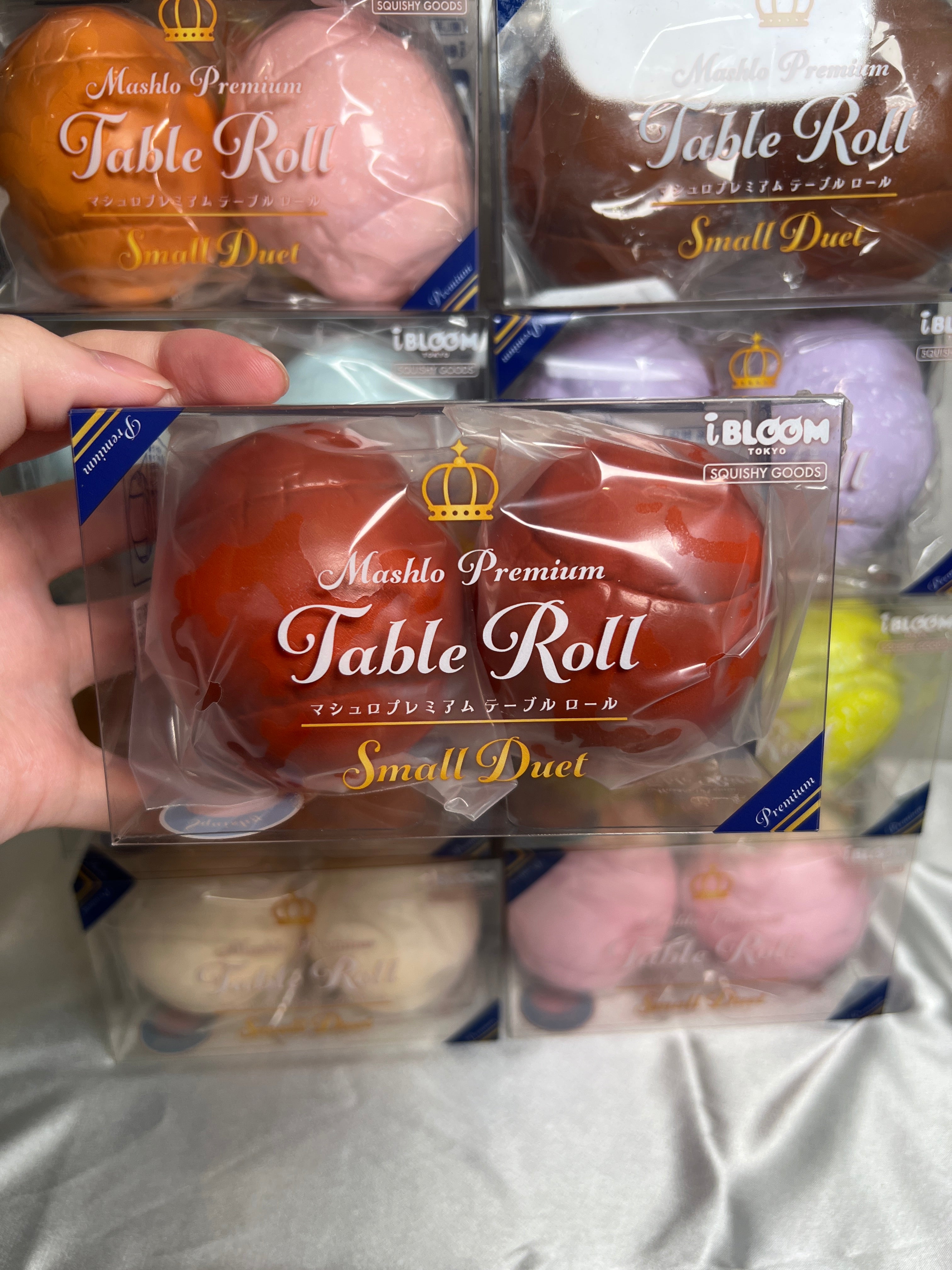iBLOOM Mashlo Premium Table Roll Small Duet Squishy Set – Japanese Squishy Collectible