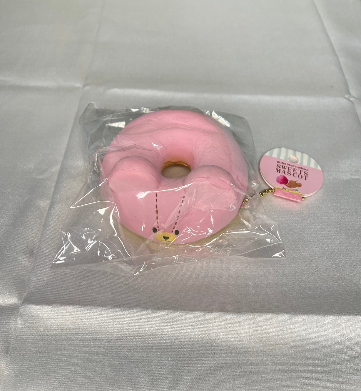 Rare The Bears' School Donut Squishy Pink vintage Japanese mascot