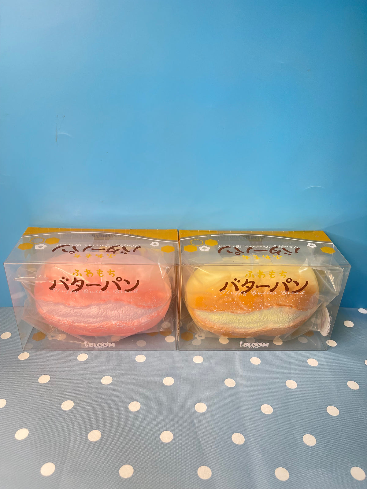 iBLOOM Fluffy Butter Bread Strawberry Butter Bread Squishy in Original Box