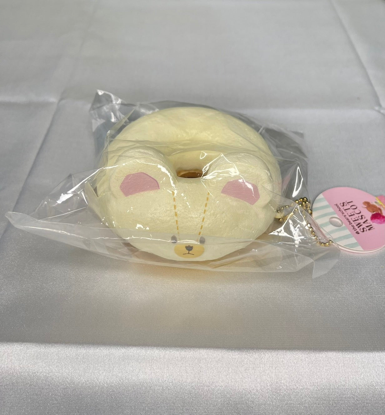 Rare The Bears' School Donut Squishy Ivory vintage Japanese mascot