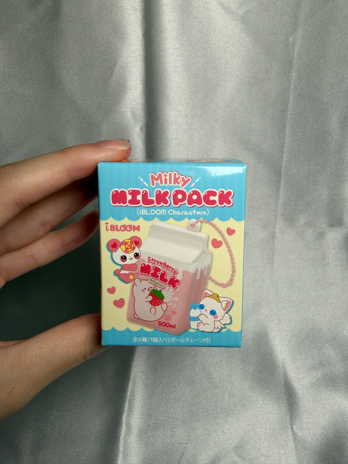iBLOOM Milky Milk Pack Squishy – Choose a Design, Random Blind Box or Complete Set of 6