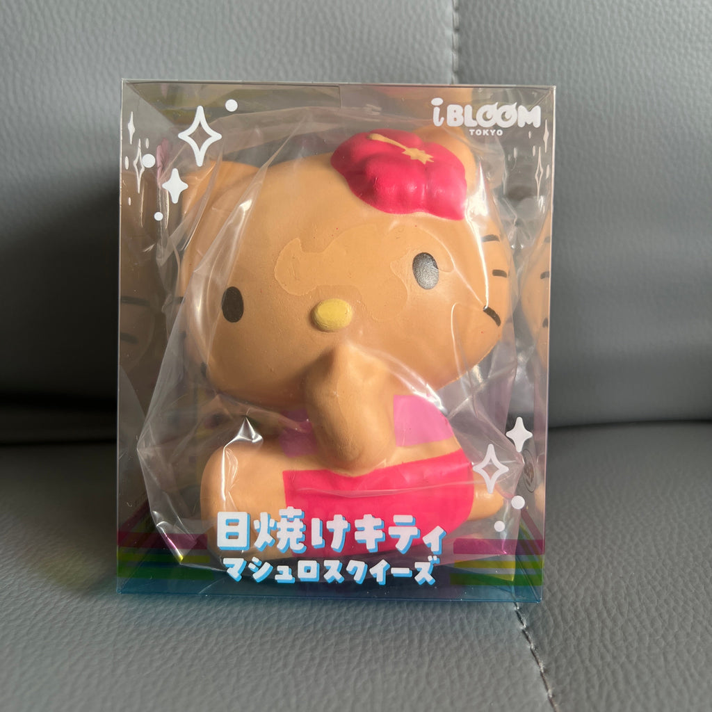 iBLOOM Sanrio Suntanned Hello Kitty Mashlo Squishy Japan Limited Coconut Scented Squishy