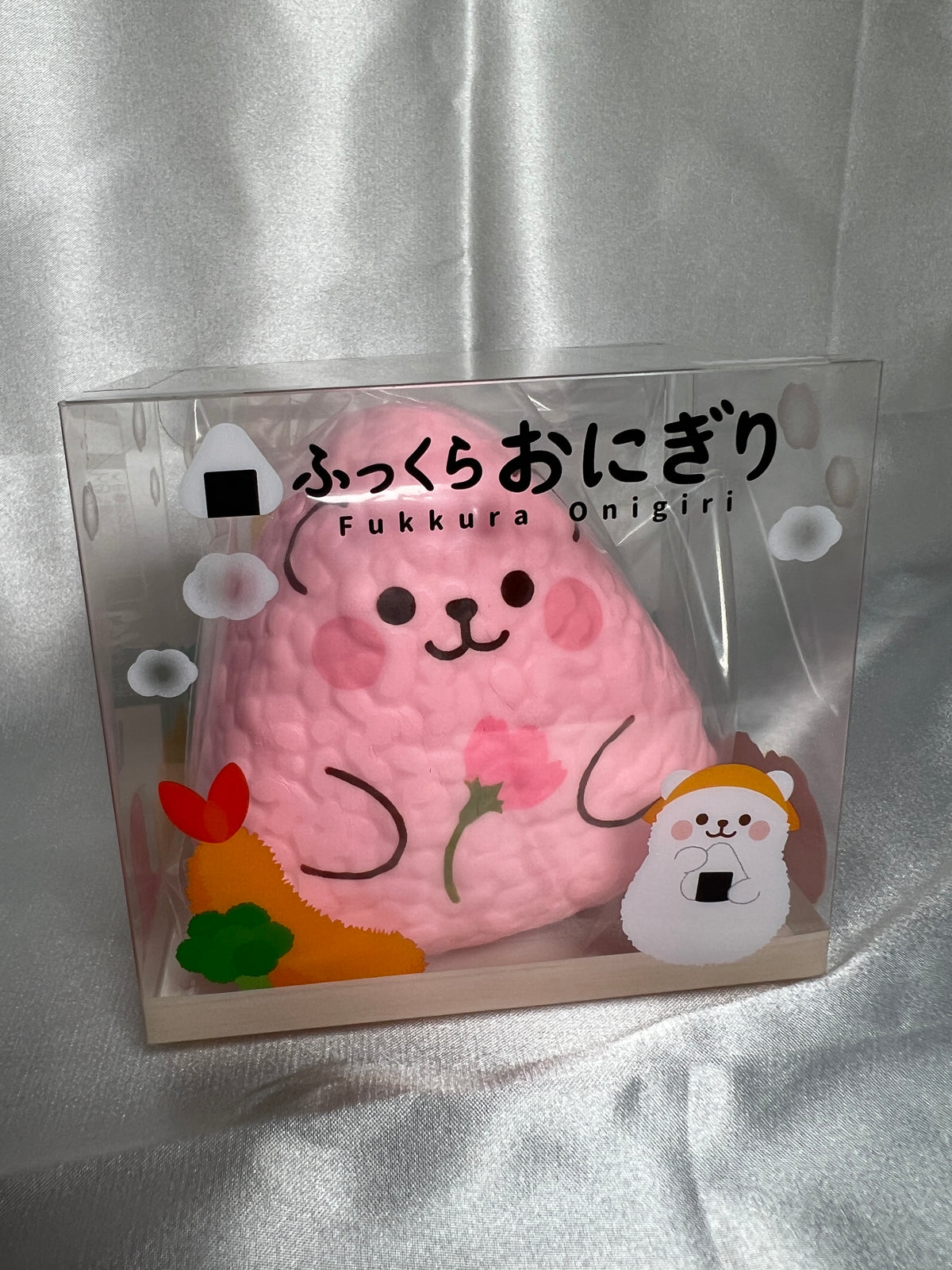 iBLOOM Fukkura Onigiri Sakura Denbu cherry scented squishy