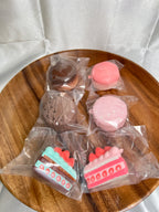iBLOOM Mini Cake Squishy Sweet Color Collection Strawberry Chocolate Scent