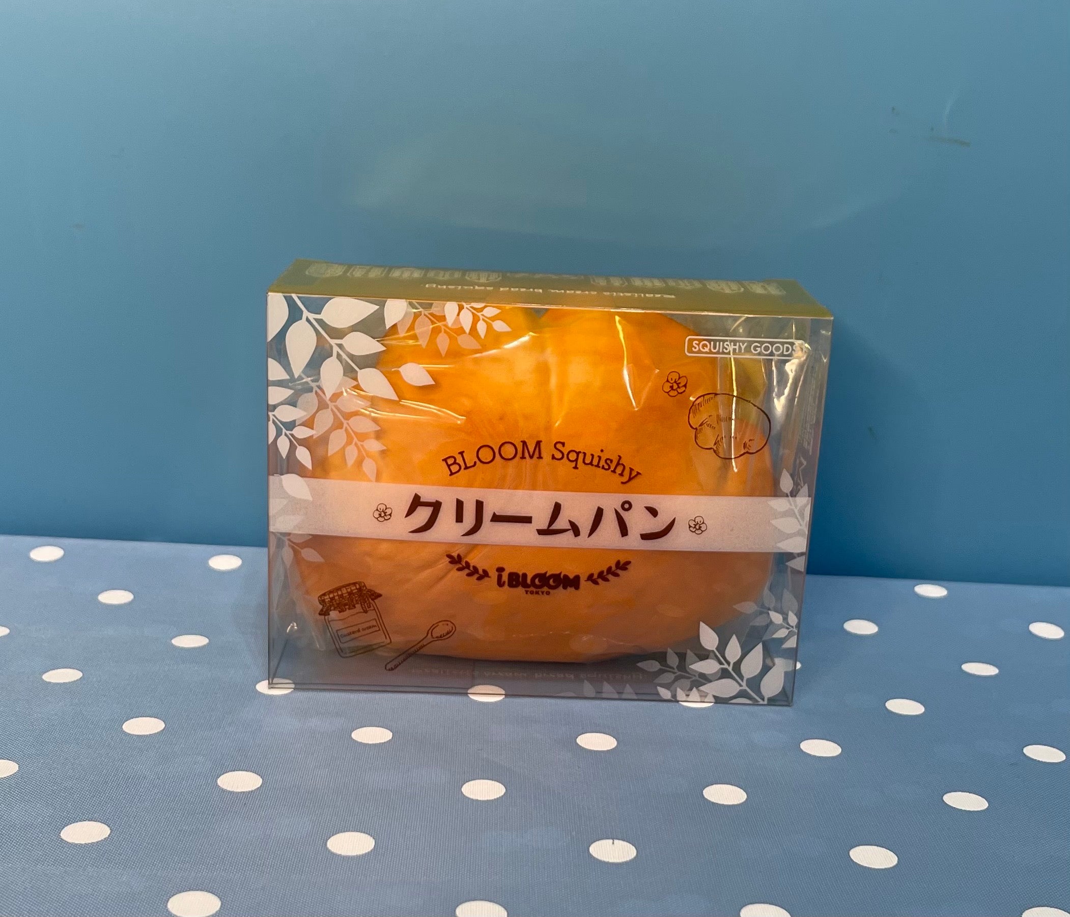 iBLOOM Cream Pan realistic bread squishy
