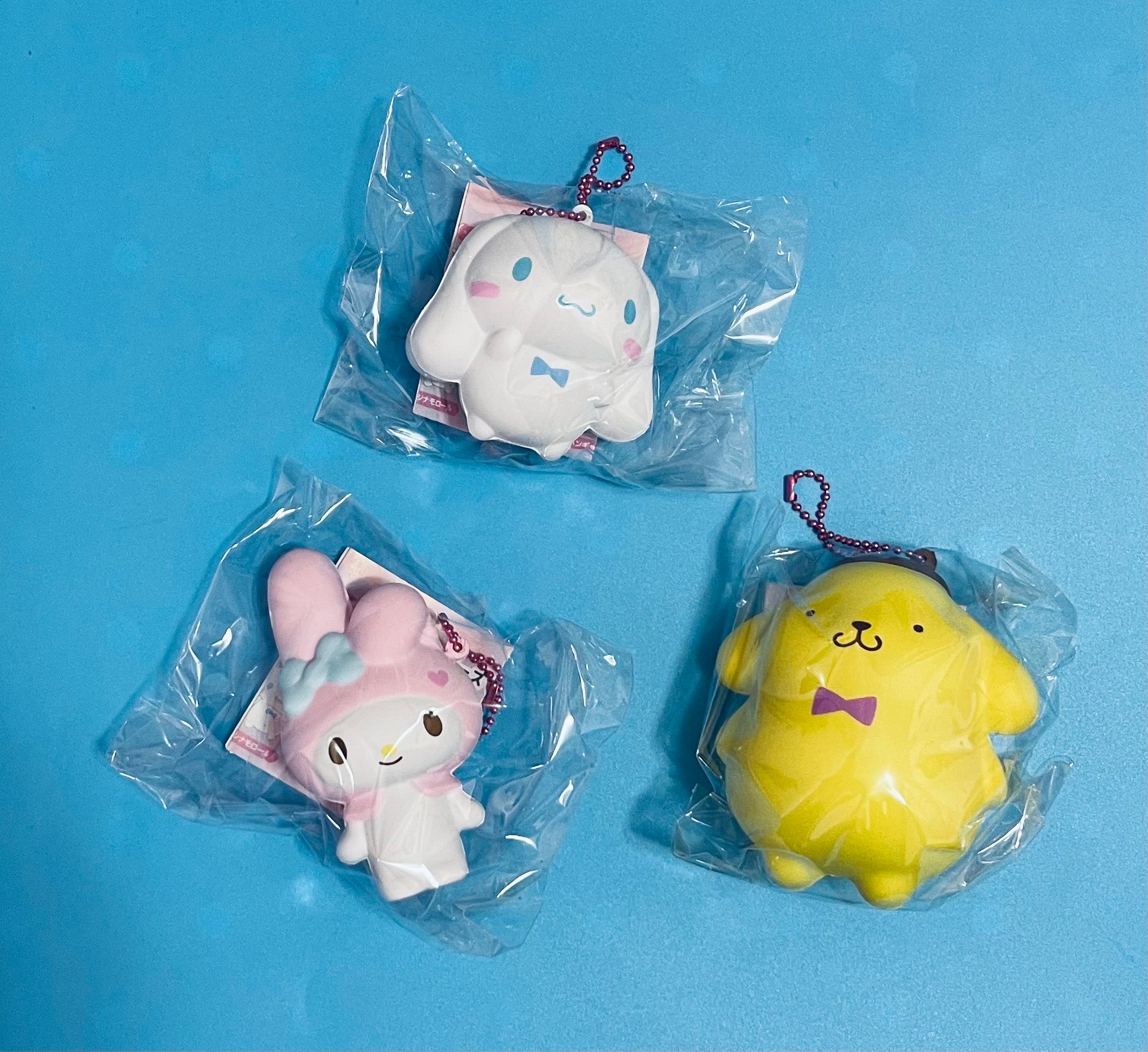NIC 三麗鷗 角色 Squishy 軟軟 吊飾 第2彈 捏捏 慢回彈｜整盒 全套 6款