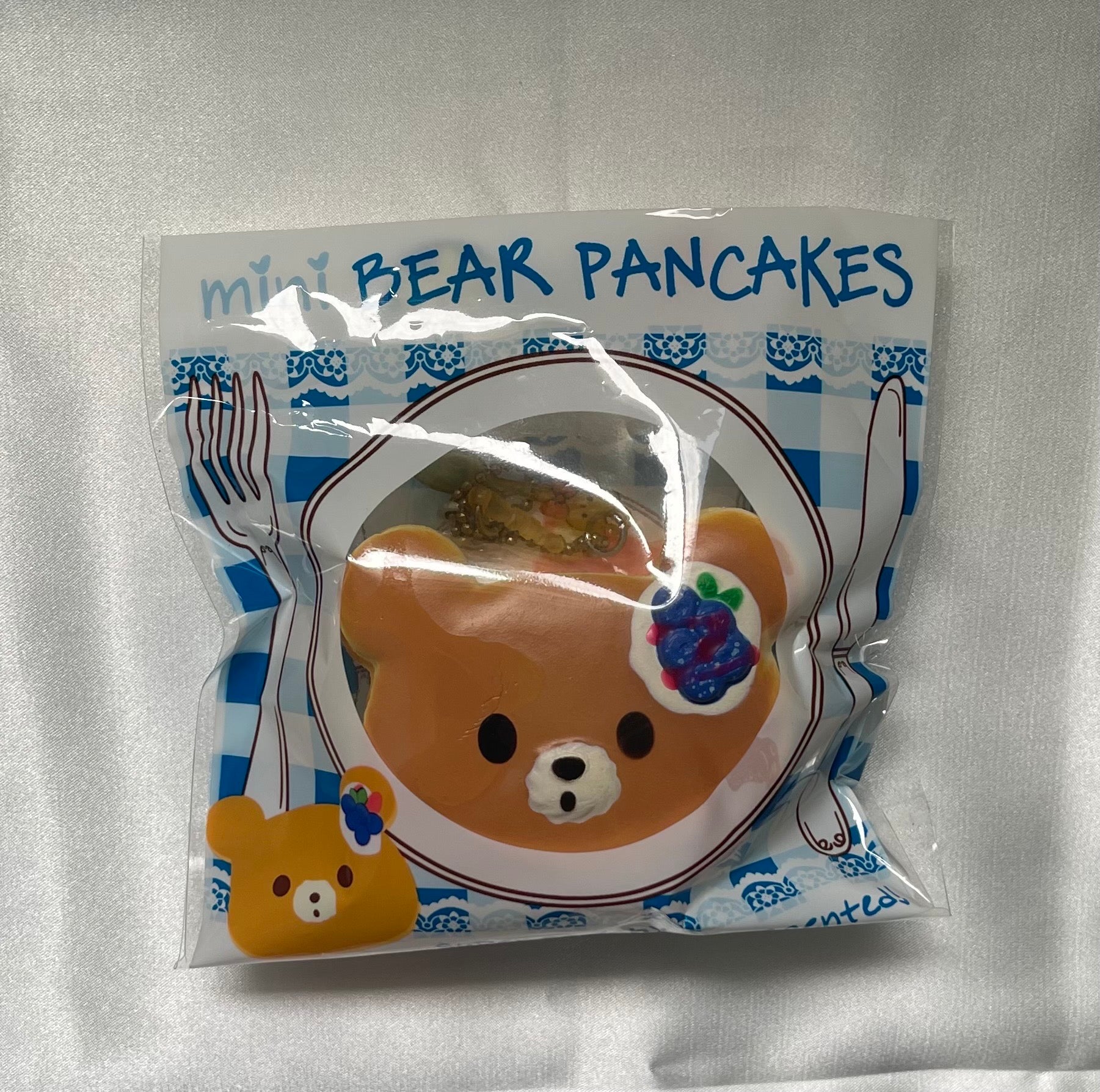Puni Maru Mini Bear Pancake Squishy – Scented Collectible