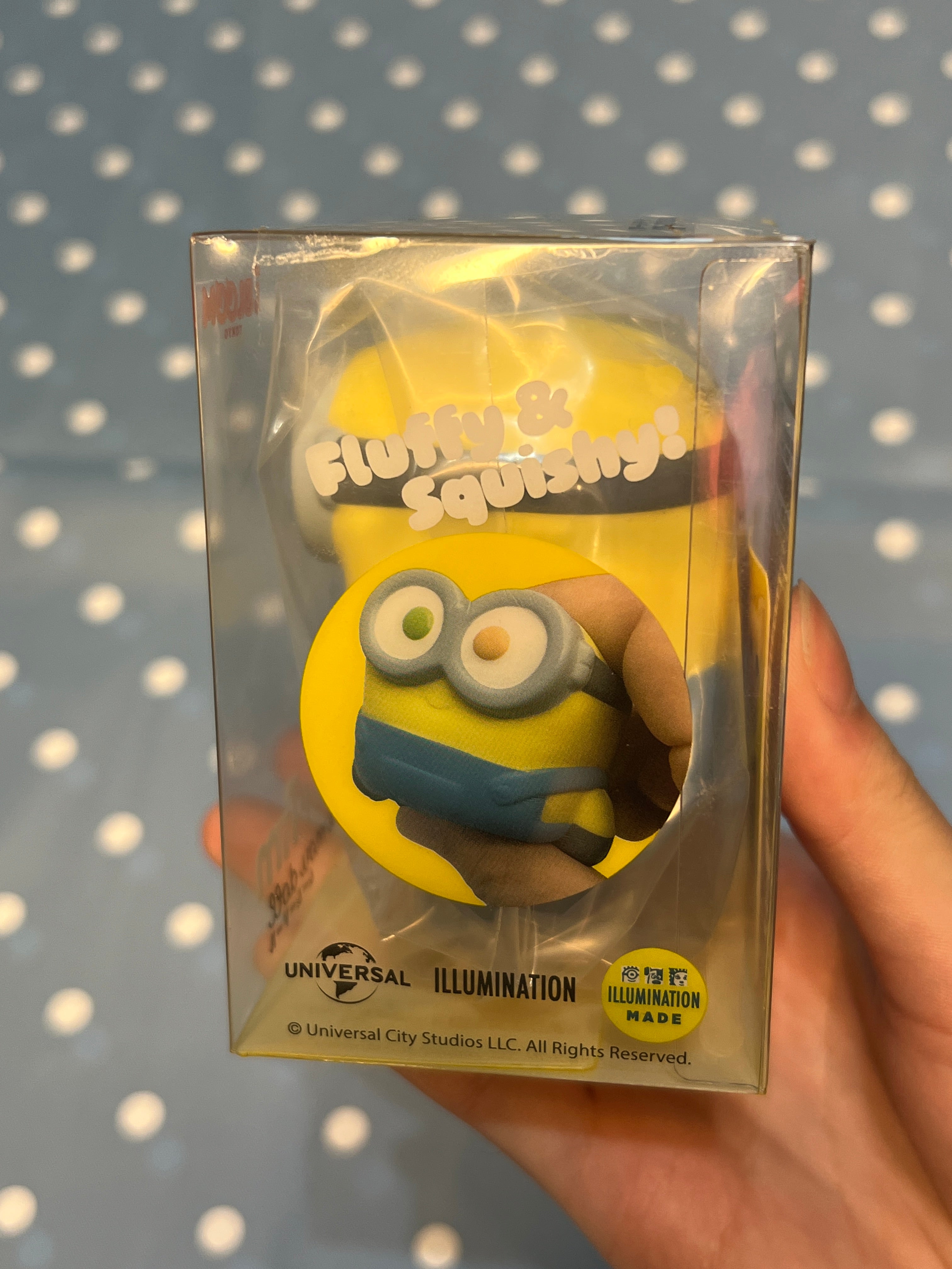 Rare iBLOOM Minions Bob + Tim Mou Mou Doll Squishy | Japan Limited