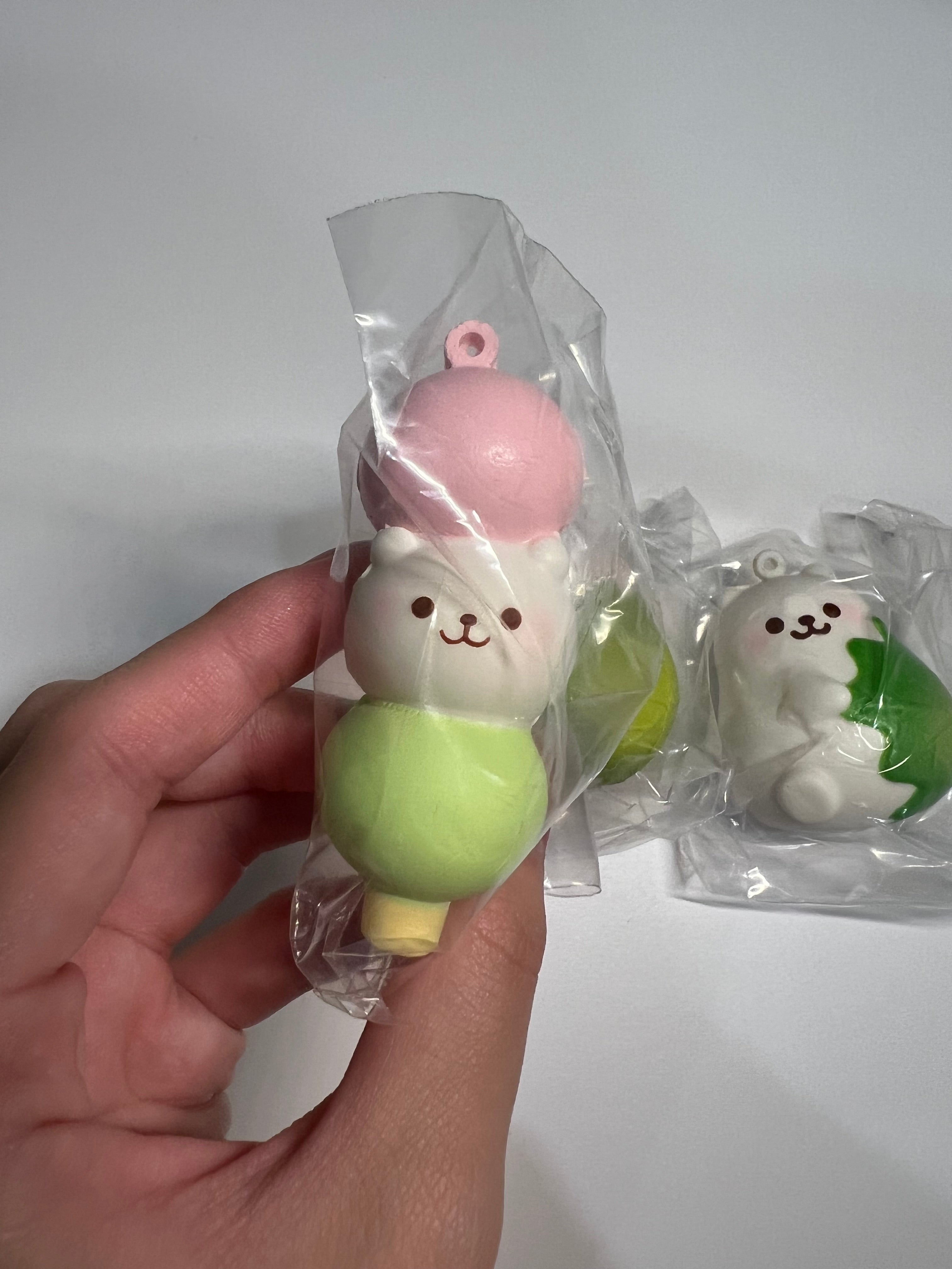 ibloom 日本 正版 marmo小白熊 迷你 日式 和菓子 吊飾 驚喜盲盒 squishy 軟軟 捏捏 慢回彈 禮物
