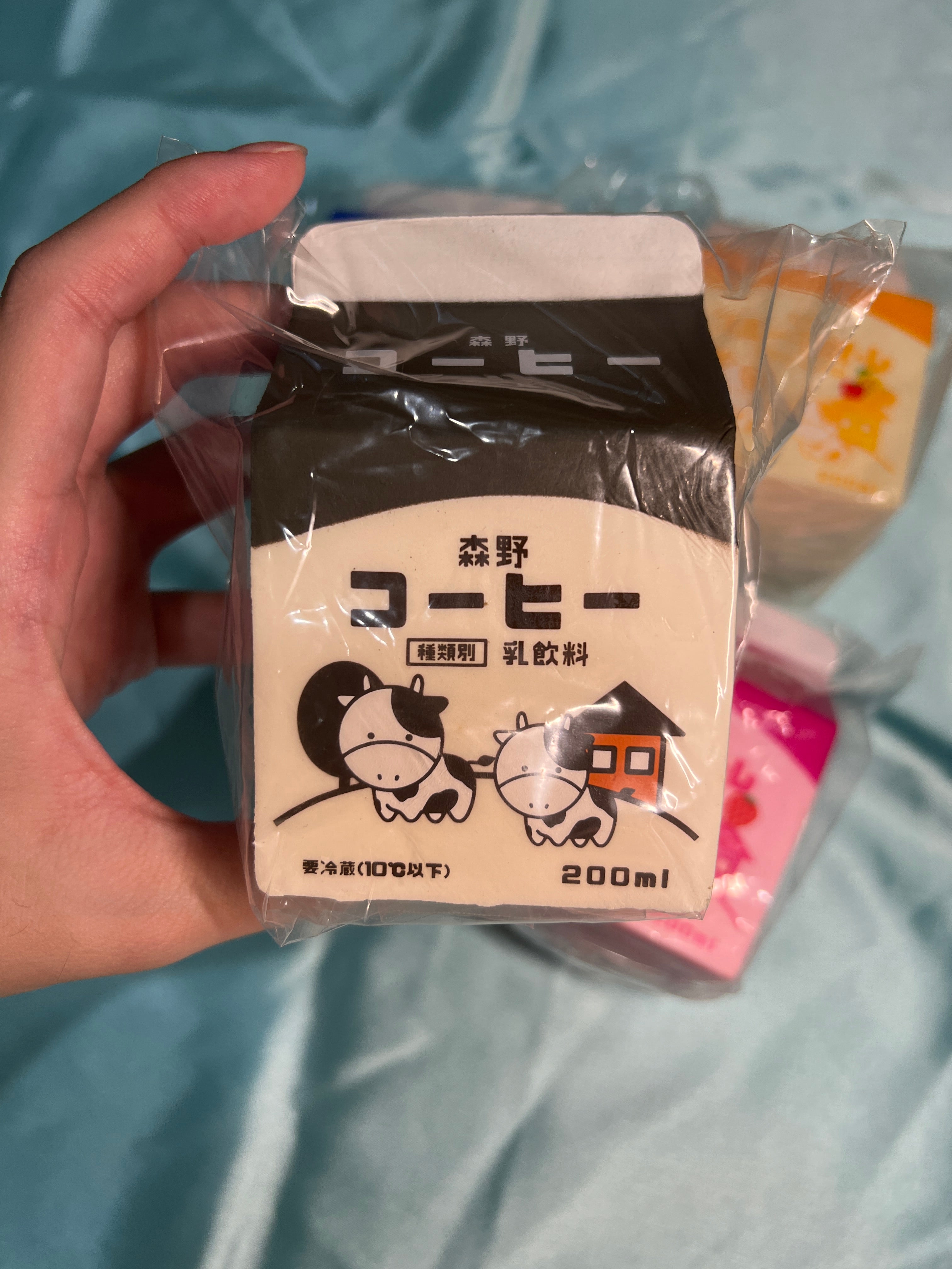 iBLOOM Coffee Milk brown Japanese milk carton squishy